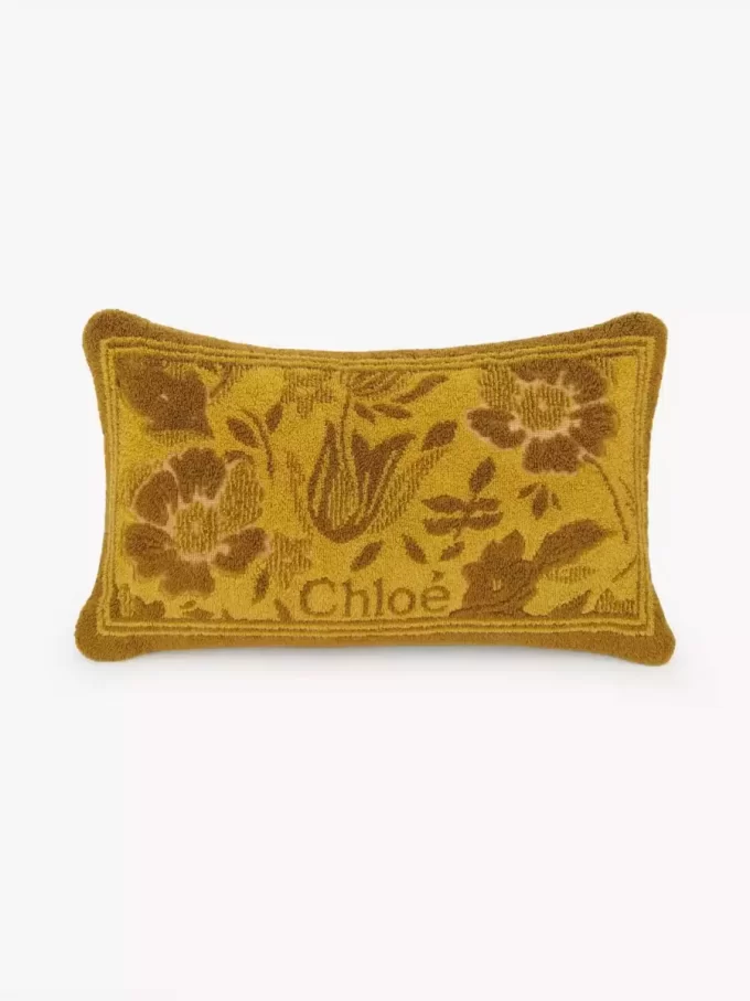 La almohada de playa Chloé Plage en tejido de toalla de algodón