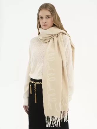 La bufanda icónica de Chloé en lana jacquard