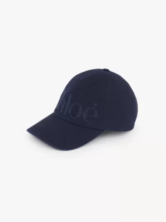 La gorra Chloé Essentials en algodón lavado