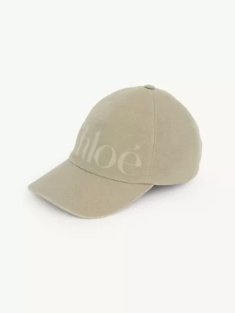 La gorra Chloé Essentials en algodón lavado