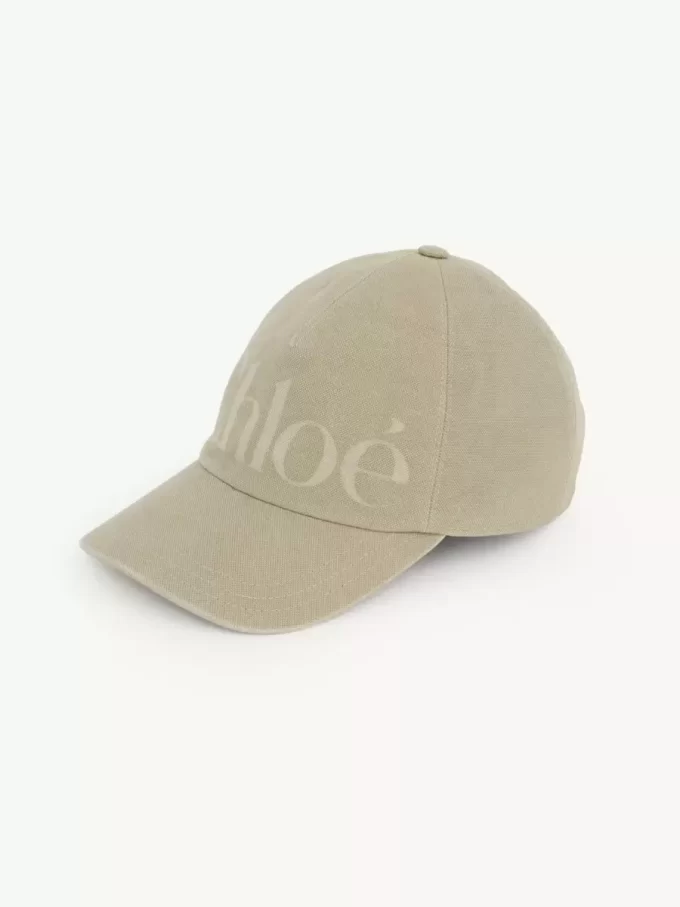 La gorra Chloé Essentials en algodón lavado La gorra Chloé Essentials en algodón lavado