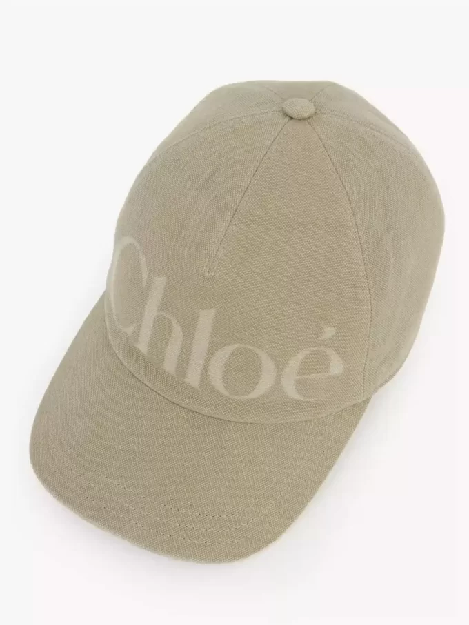 La gorra Chloé Essentials en algodón lavado La gorra Chloé Essentials en algodón lavado