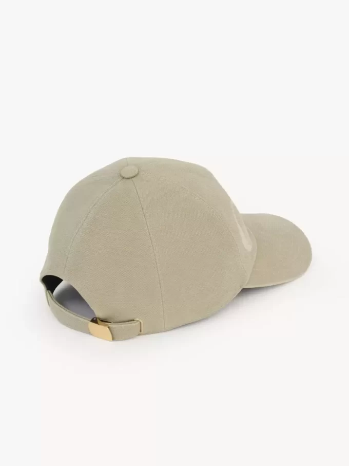 La gorra Chloé Essentials en algodón lavado La gorra Chloé Essentials en algodón lavado