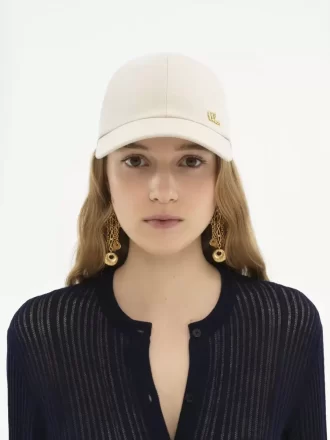 La gorra Chloé Iconic en lona de algodón