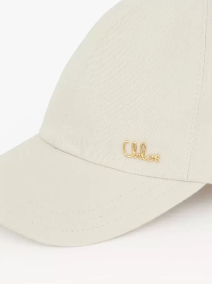 La gorra Chloé Iconic en lona de algodón