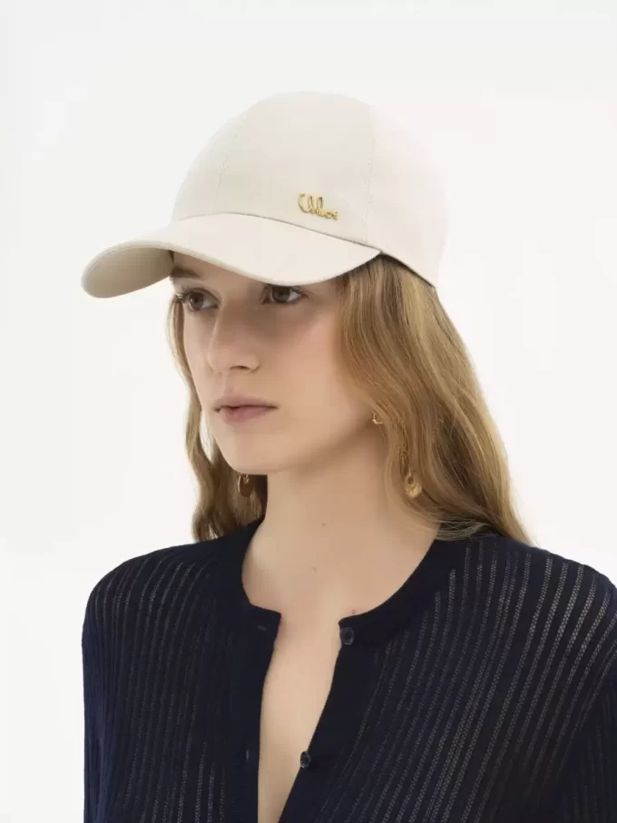 La gorra Chloé Iconic en lona de algodón