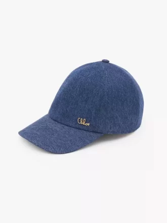 La gorra icónica de Chloé en denim