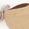 La visera Chloé en rafia