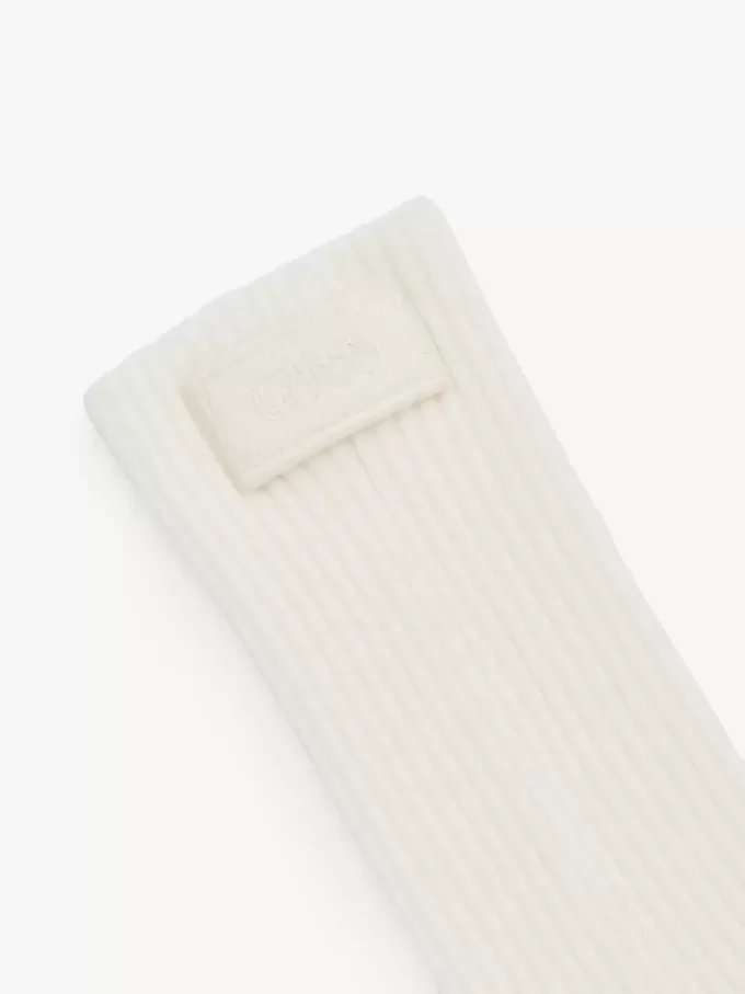Los calcetines Chloé Signature en punto de lana
