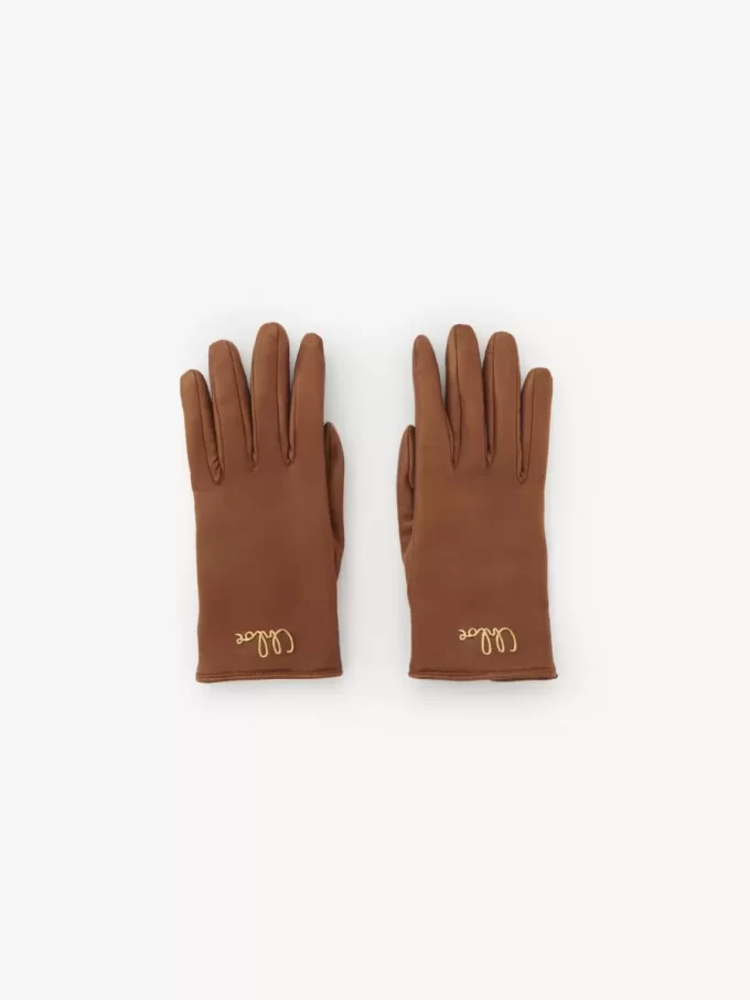 Los guantes icónicos de Chloé en piel
