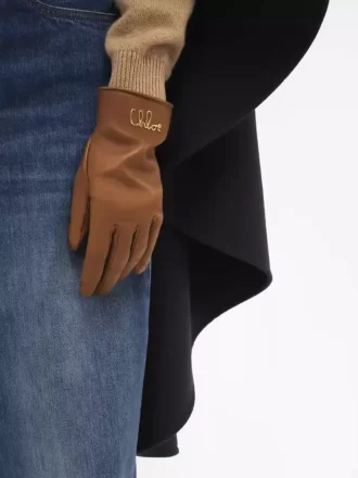 Los guantes icónicos de Chloé en piel