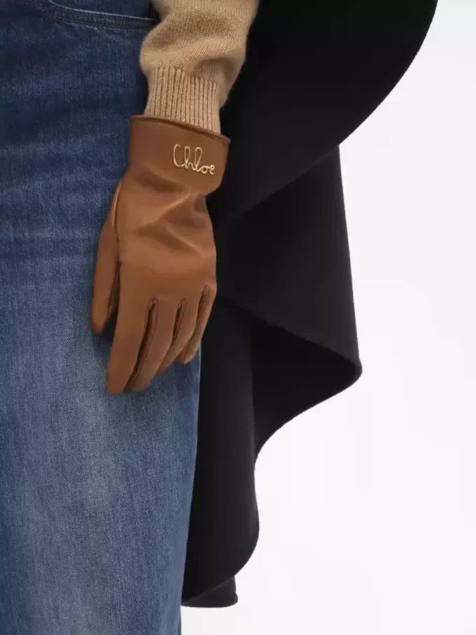 Los guantes icónicos de Chloé en piel