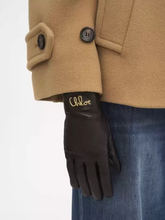 Los guantes icónicos de Chloé en piel