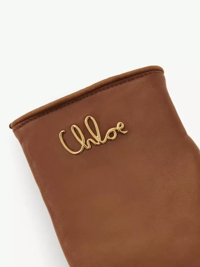 Los guantes icónicos de Chloé en piel
