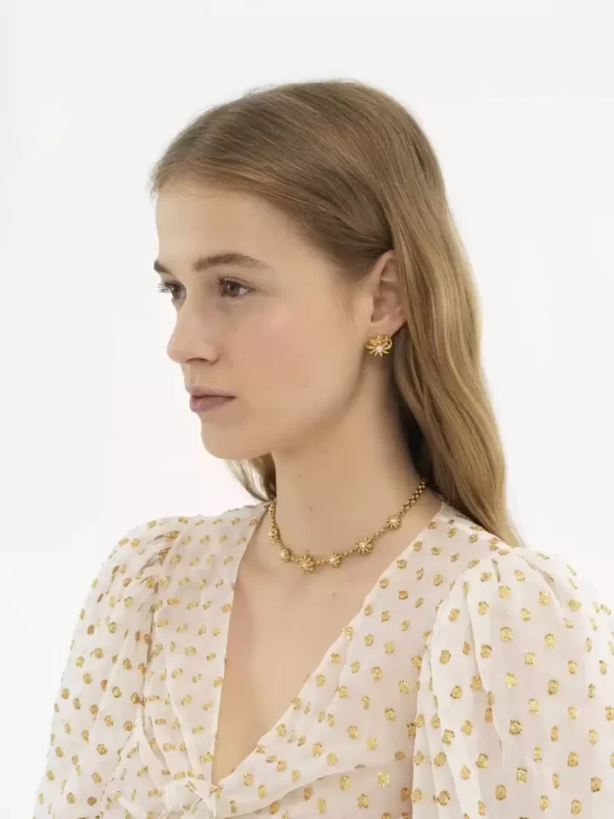 Los pendientes Chloé Mechanical Flowers Los pendientes Chloé Mechanical Flowers