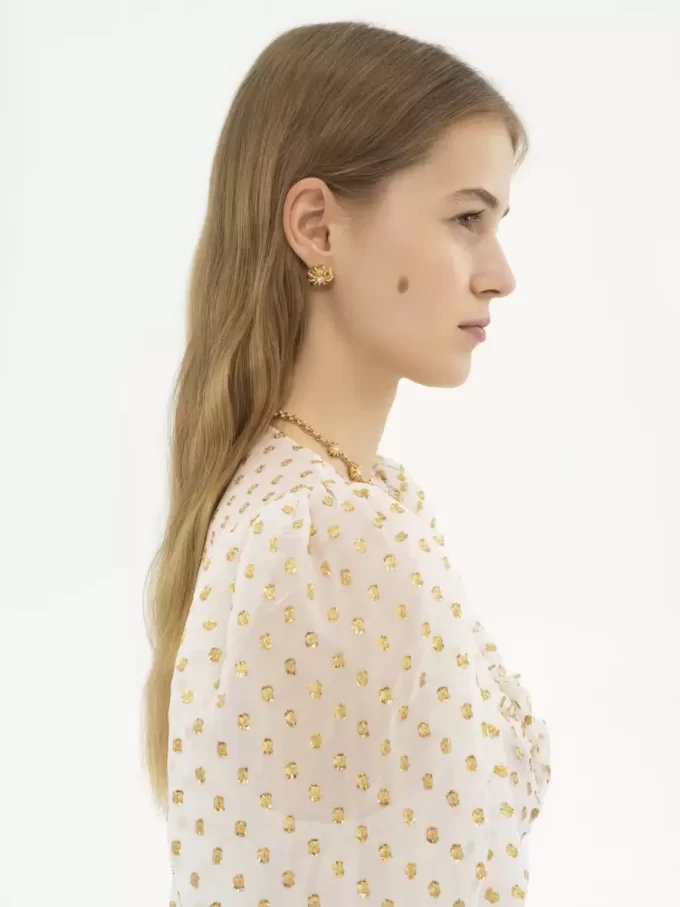 Los pendientes Chloé Mechanical Flowers Los pendientes Chloé Mechanical Flowers