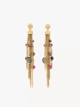 Los pendientes Pompoms de Chloé Los pendientes Pompoms de Chloé