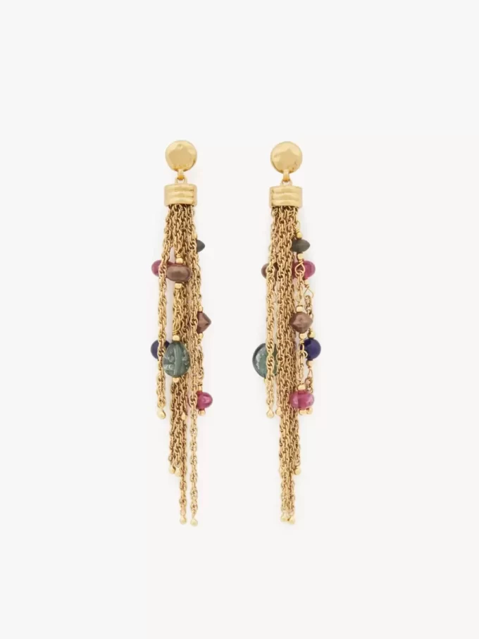 Los pendientes Pompoms de Chloé