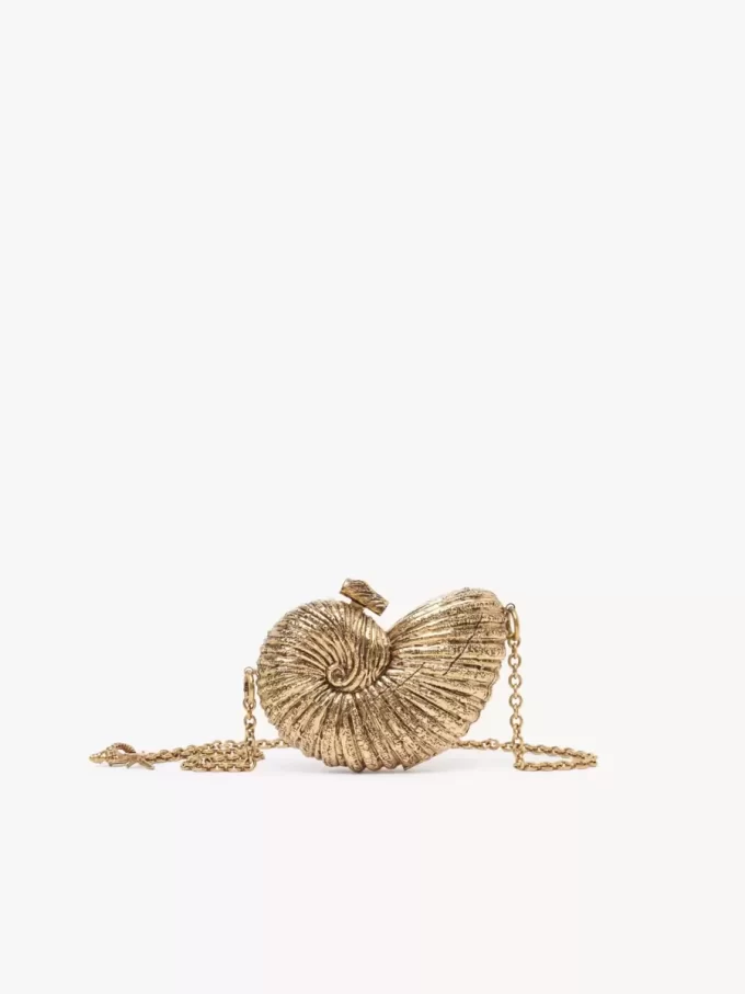 Minaudière de concha Sea Treasures en metal
