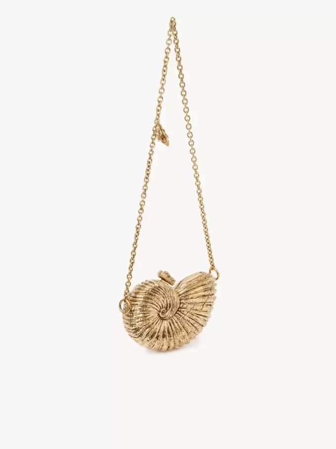 Minaudière de concha Sea Treasures en metal