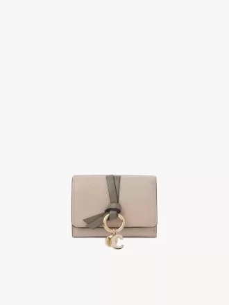 Mini Alphabet tríptico en piel granulada