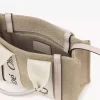 Mini bolso tote Woody en lino Mini bolso tote Woody en lino