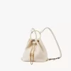 Mochila pequeña de pulsera en piel granulada Mochila pequeña de pulsera en piel granulada