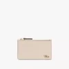 Monedero pequeño Chloé Iconic con ranuras para tarjetas en piel brillante