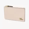 Monedero pequeño Chloé Iconic con ranuras para tarjetas en piel brillante