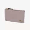 Monedero pequeño Chloé Iconic con ranuras para tarjetas en piel brillante