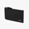 Monedero pequeño Chloé Iconic con ranuras para tarjetas en piel brillante
