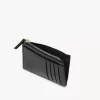 Monedero pequeño Chloé Iconic con ranuras para tarjetas en piel brillante