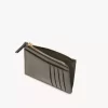 Monedero pequeño Chloé Iconic con ranuras para tarjetas en piel brillante
