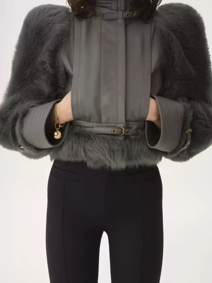 Pantalones de sastre en gabardina de lana Pantalones de sastre en gabardina de lana
