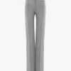 Pantalones sastre de lana chiné Pantalones sastre de lana chiné