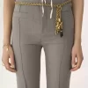 Pantalones sastre de lana chiné Pantalones sastre de lana chiné