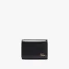 Pequeño bolso Chloé Iconic de tres pliegues con bolsillo para monedas en piel brillante