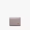 Pequeño bolso Chloé Iconic de tres pliegues con bolsillo para monedas en piel brillante