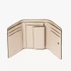 Pequeño bolso Chloé Iconic de tres pliegues con bolsillo para monedas en piel brillante