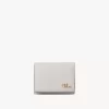Pequeño bolso Chloé Iconic de tres pliegues con bolsillo para monedas en piel granulada