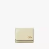 Pequeño bolso Chloé Iconic de tres pliegues en piel efecto cocodrilo