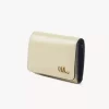 Pequeño bolso Chloé Iconic de tres pliegues en piel efecto cocodrilo