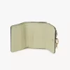 Pequeño cuaderno tríptico con alfabeto en piel granulada Pequeño cuaderno tríptico con alfabeto en piel granulada