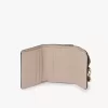 Pequeño cuaderno tríptico con alfabeto en piel granulada Pequeño cuaderno tríptico con alfabeto en piel granulada