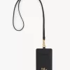 Portatarjetas Chloé Iconic en piel granulada