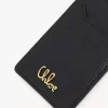 Portatarjetas Chloé Iconic en piel granulada