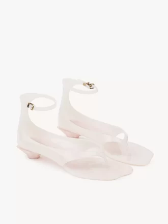 Sandalia de gelatina Chloé