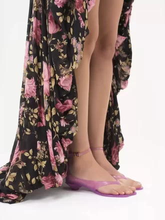 Sandalia de gelatina Chloé