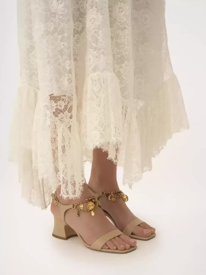 Sandalia de tacón Charms de Chloé Sandalia de tacón Charms de Chloé