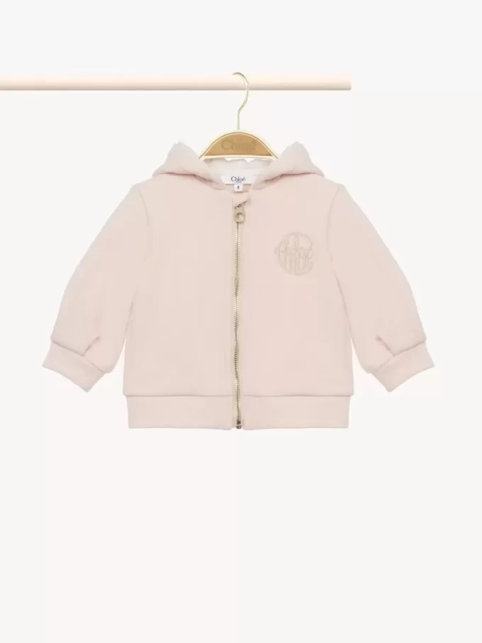 Sudadera con capucha y cremallera